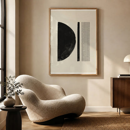 TAWミッドセンチュリーモダン アブストラクトTAW Mid Century Modern Abstract Art Poster No.049