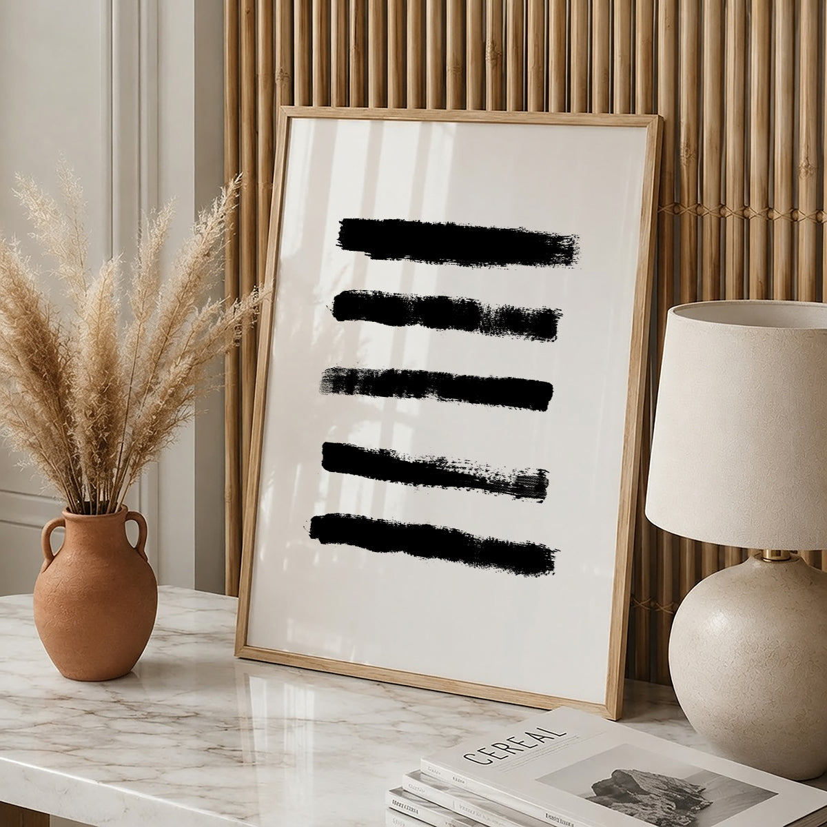 TAWミッドセンチュリーモダン アブストラクトTAW Mid Century Modern Abstract Art Poster No.050
