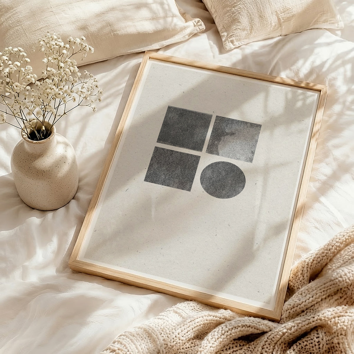 TAWミッドセンチュリーモダン アブストラクトTAW Mid Century Modern Abstract Art Poster No.051