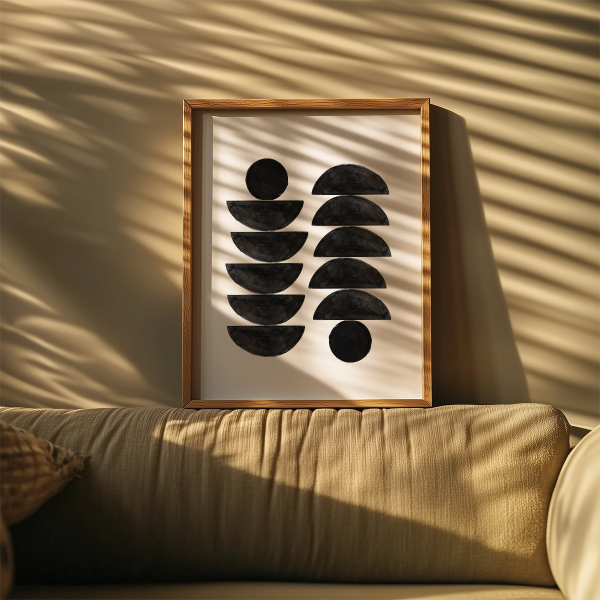 TAWミッドセンチュリーモダン アブストラクトTAW Mid Century Modern Abstract Art Poster No.054