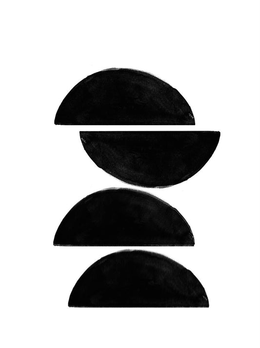 TAWミッドセンチュリーモダン アブストラクトTAW Mid Century Modern Abstract Art Poster No.055