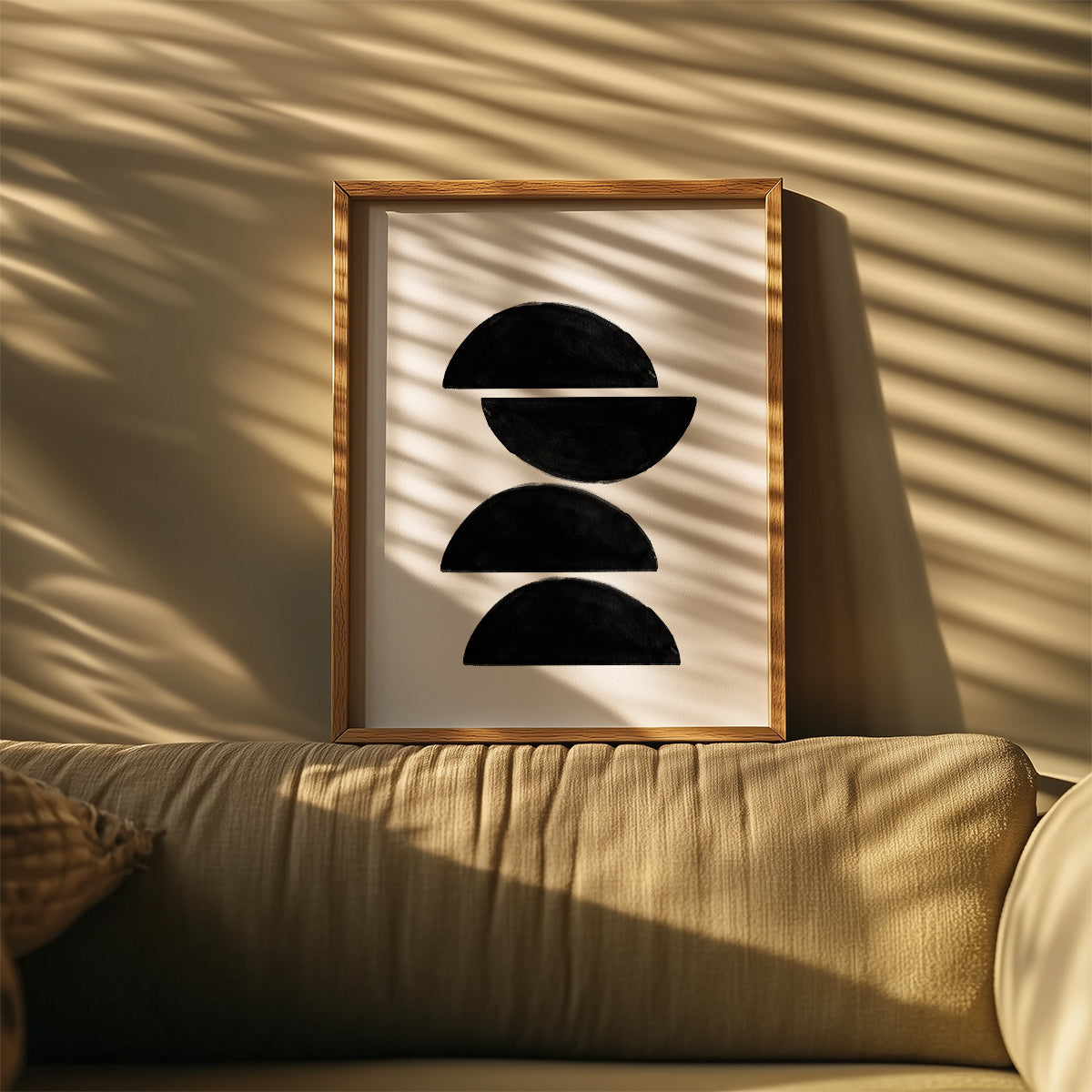 TAWミッドセンチュリーモダン アブストラクトTAW Mid Century Modern Abstract Art Poster No.055