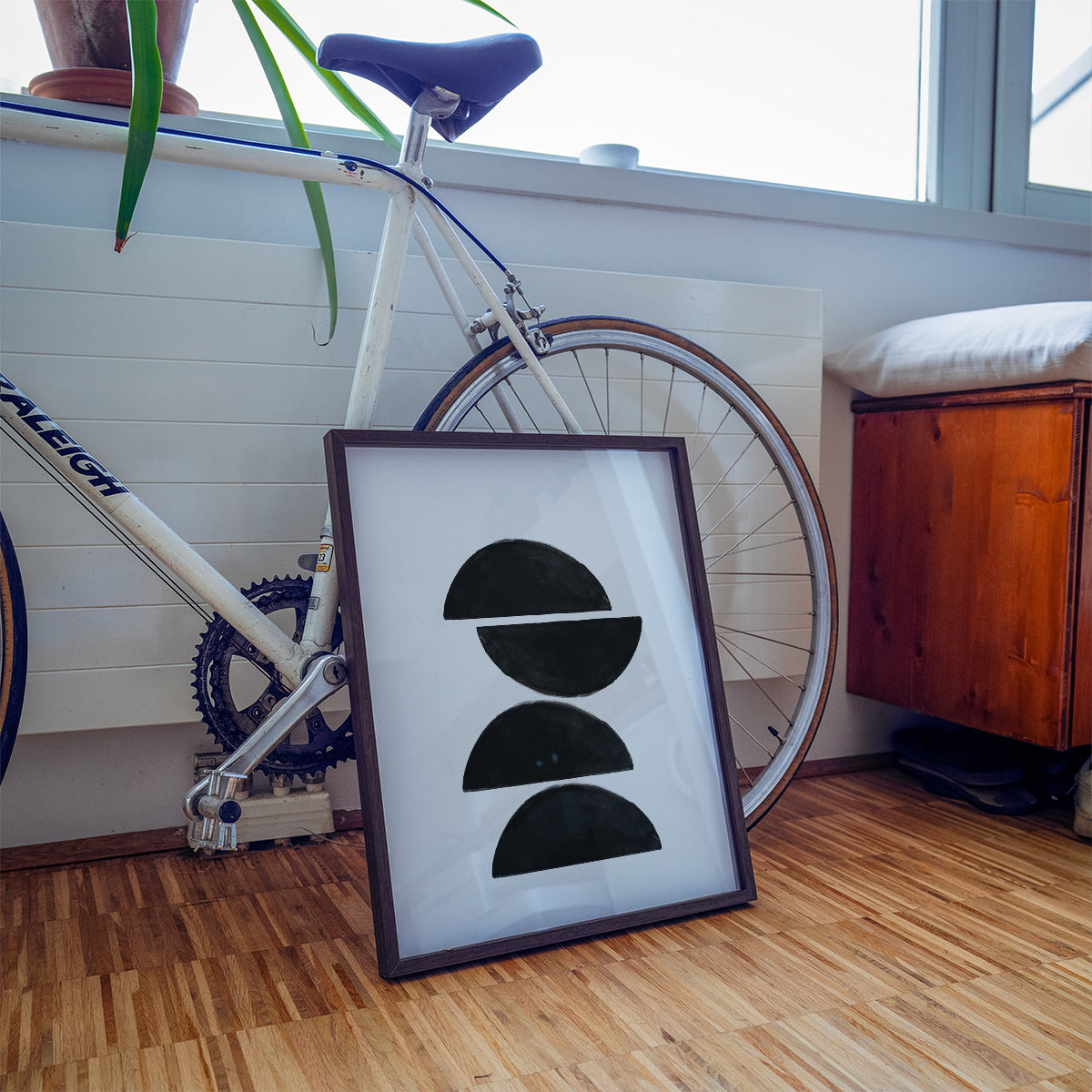 TAWミッドセンチュリーモダン アブストラクトTAW Mid Century Modern Abstract Art Poster No.055