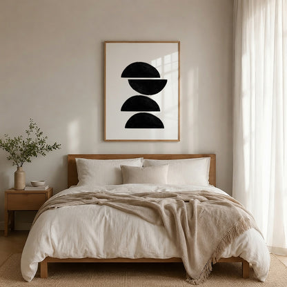 TAWミッドセンチュリーモダン アブストラクトTAW Mid Century Modern Abstract Art Poster No.055