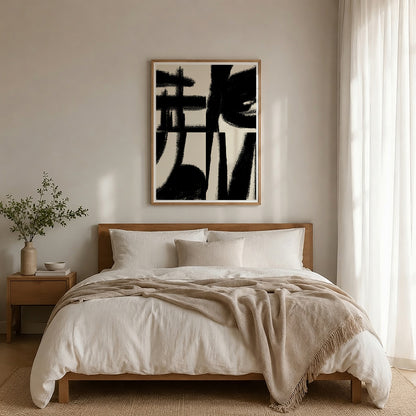 TAWミッドセンチュリーモダン アブストラクトTAW Mid Century Modern Abstract Art Poster No.058