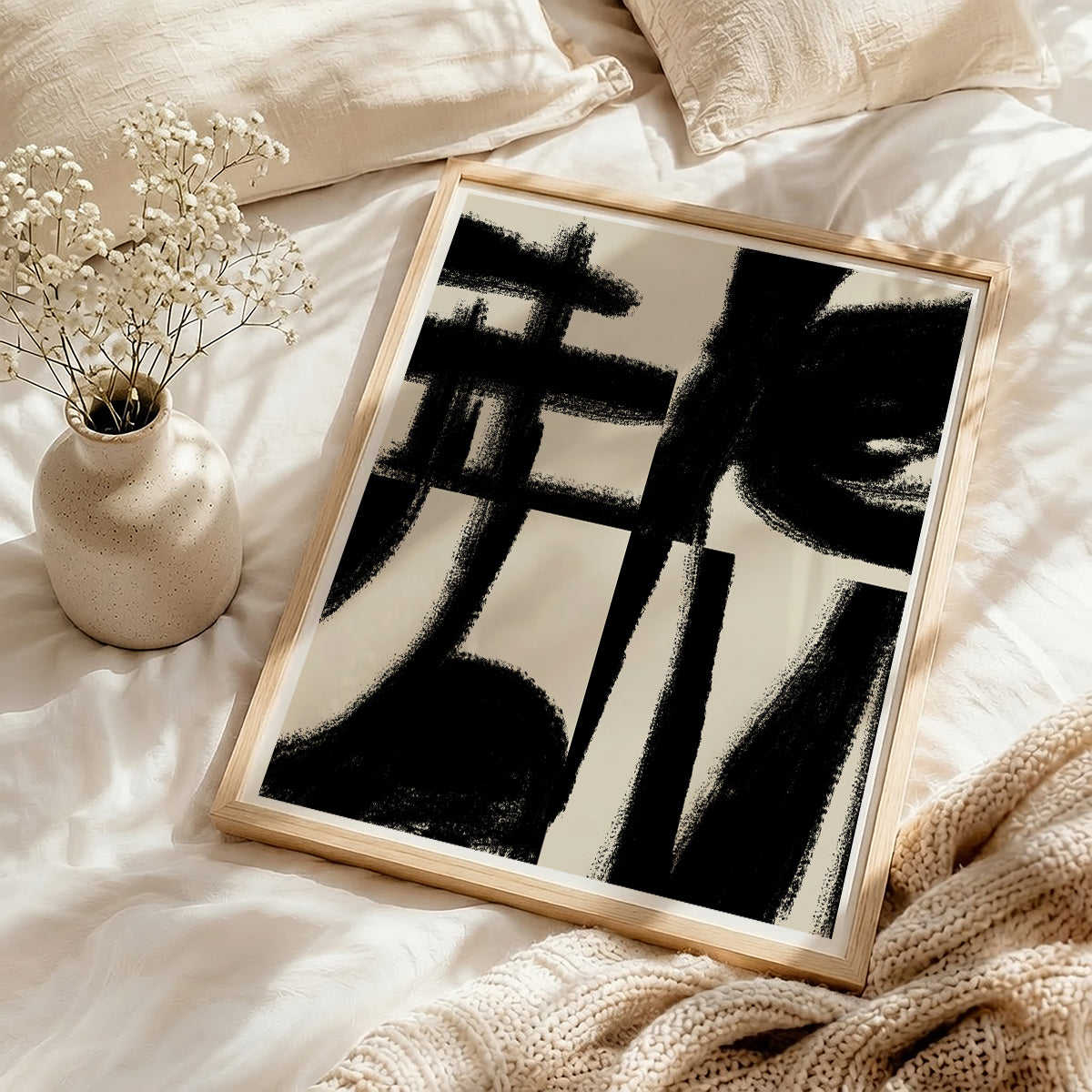TAWミッドセンチュリーモダン アブストラクトTAW Mid Century Modern Abstract Art Poster No.058