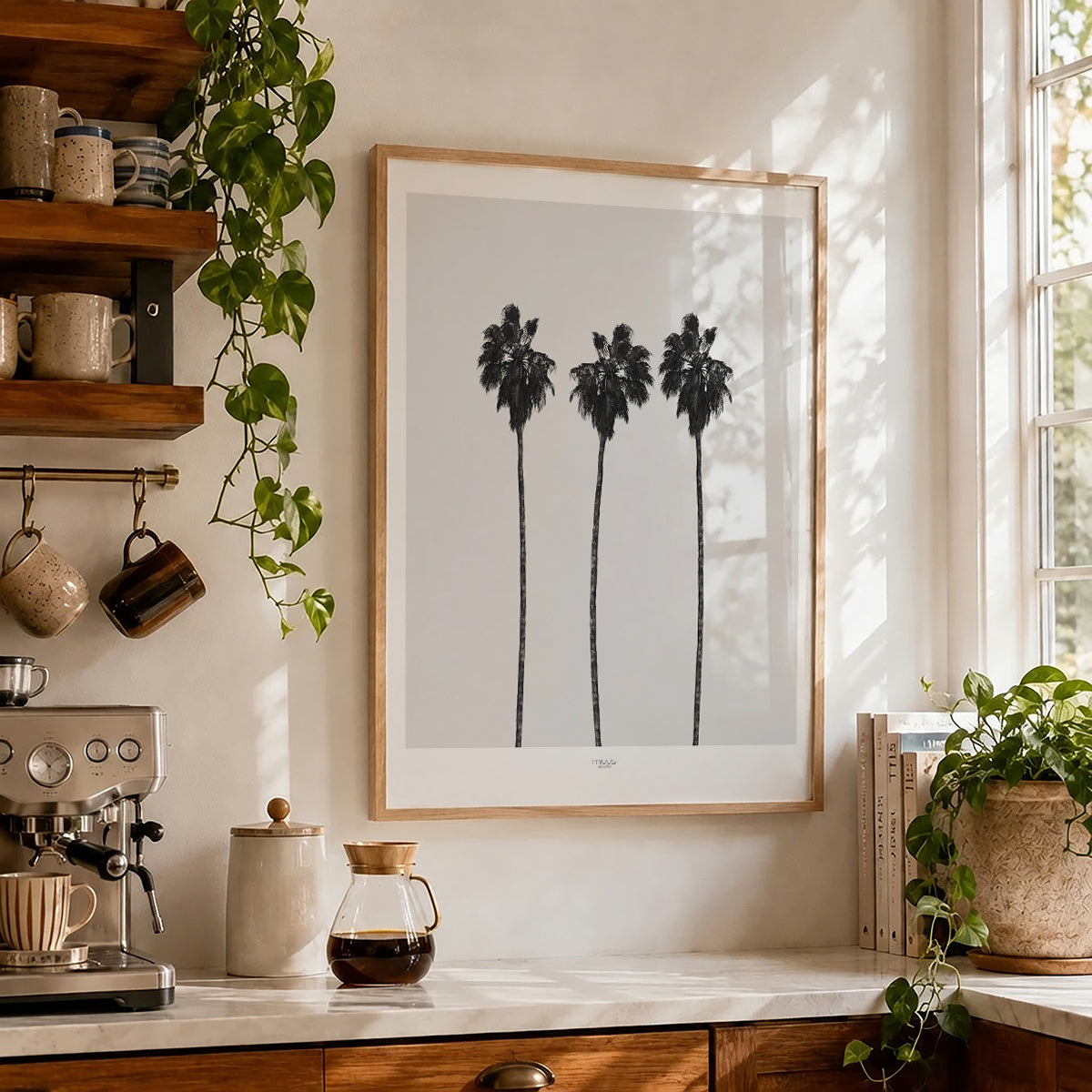 TAWミッドセンチュリーモダン アブストラクトTAW Mid Century Modern Abstract Art Poster No.063