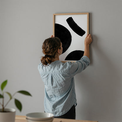 TAWミッドセンチュリーモダン アブストラクトTAW Mid Century Modern Abstract Art Poster No.064