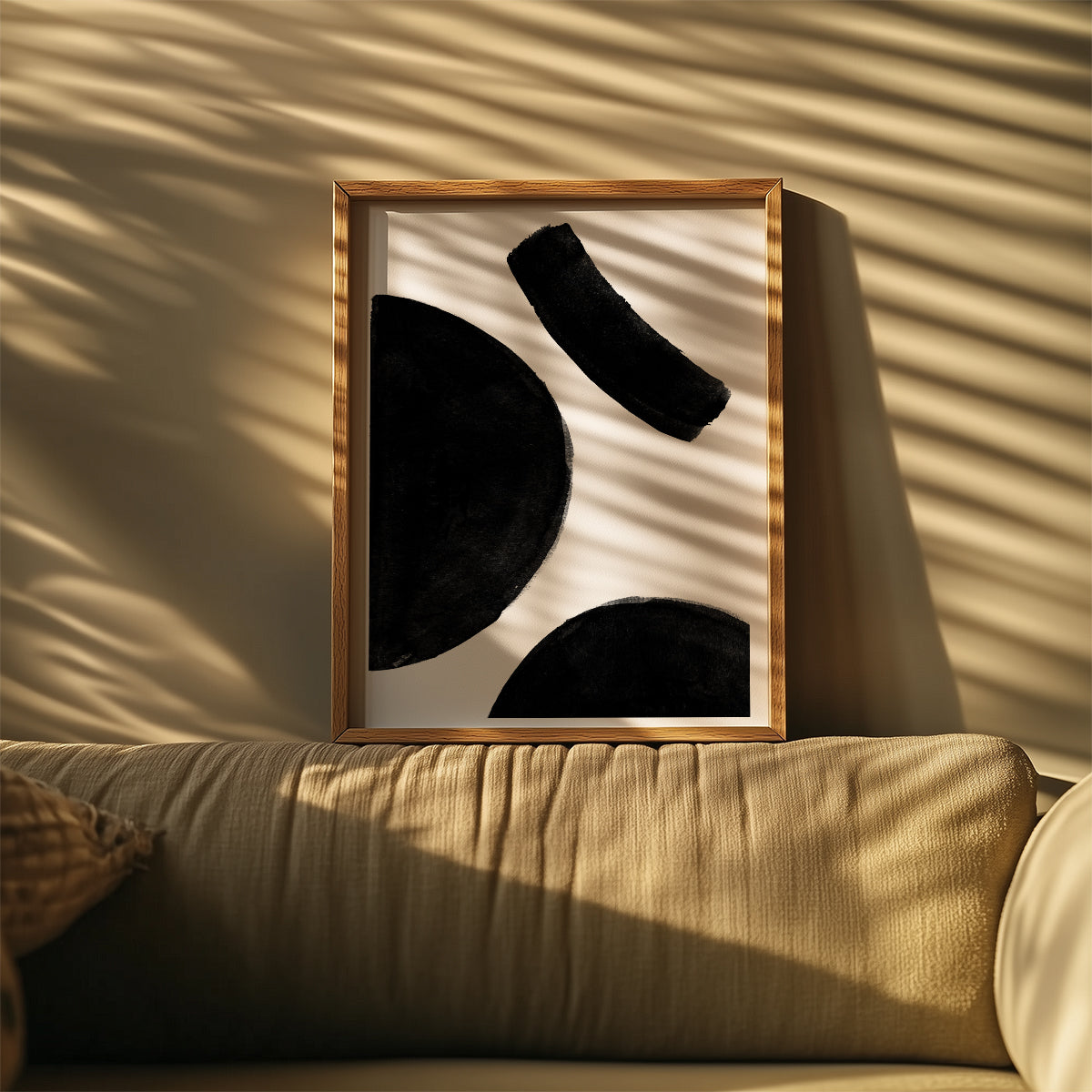 TAWミッドセンチュリーモダン アブストラクトTAW Mid Century Modern Abstract Art Poster No.064