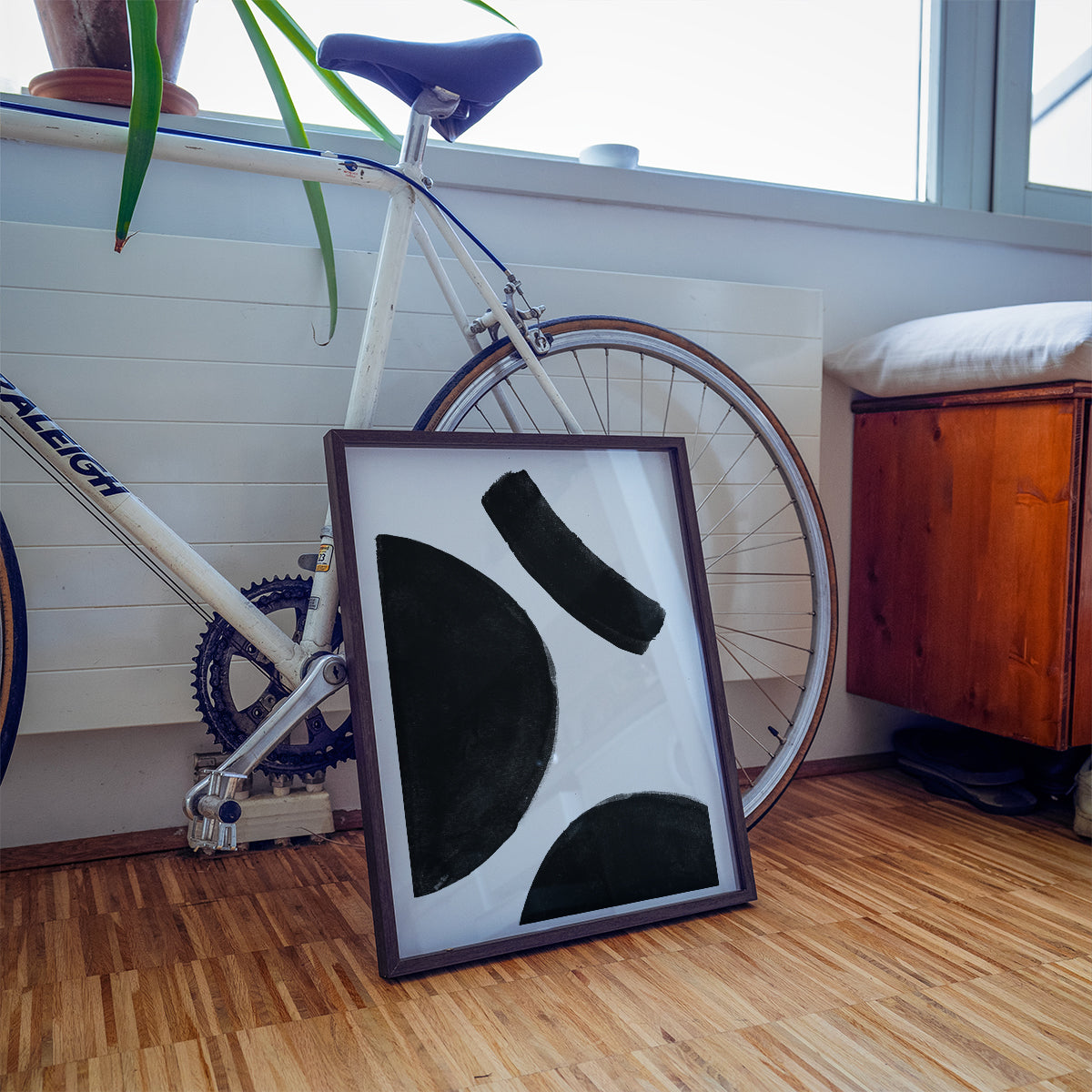 TAWミッドセンチュリーモダン アブストラクトTAW Mid Century Modern Abstract Art Poster No.064