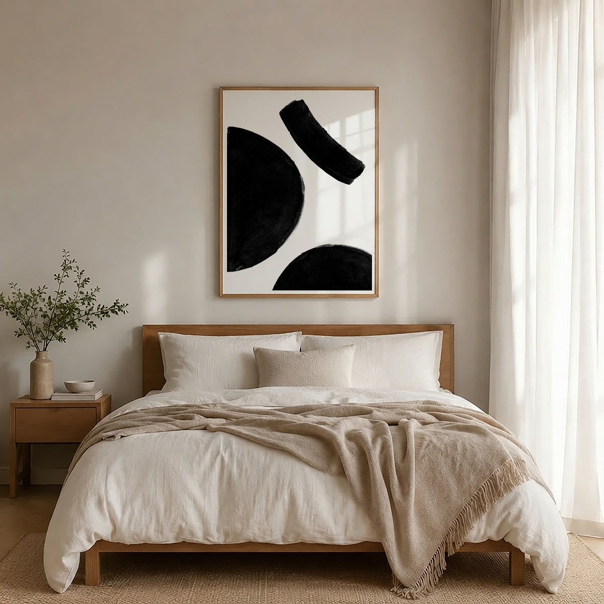TAWミッドセンチュリーモダン アブストラクトTAW Mid Century Modern Abstract Art Poster No.064