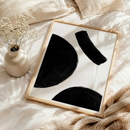 TAWミッドセンチュリーモダン アブストラクトTAW Mid Century Modern Abstract Art Poster No.064