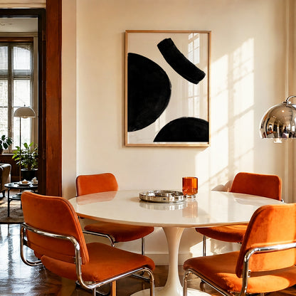TAWミッドセンチュリーモダン アブストラクトTAW Mid Century Modern Abstract Art Poster No.064