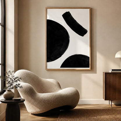 TAWミッドセンチュリーモダン アブストラクトTAW Mid Century Modern Abstract Art Poster No.064