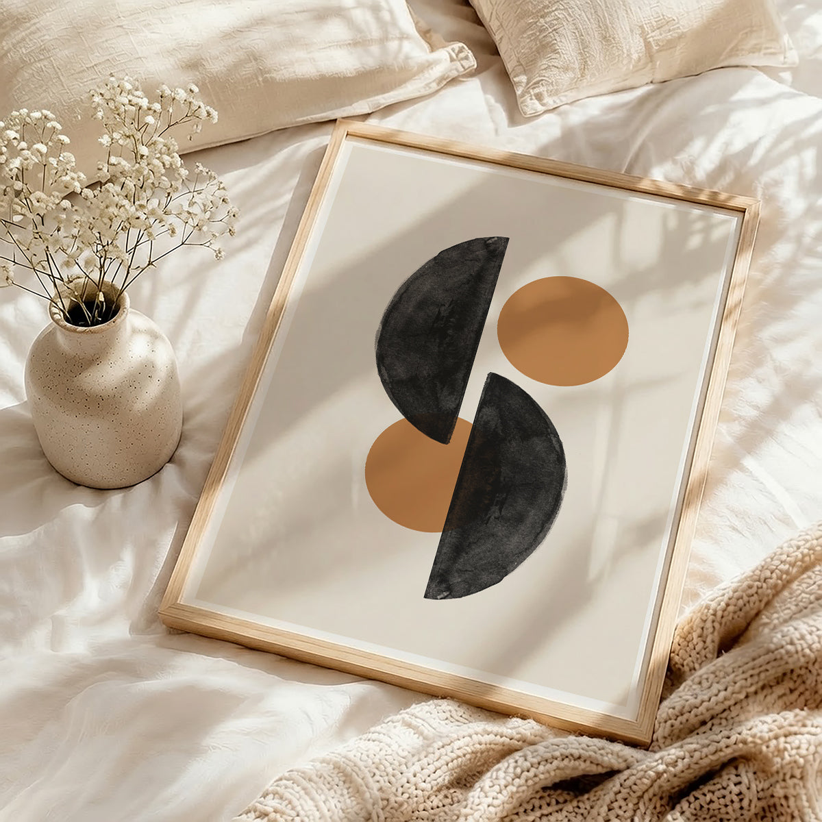 TAWミッドセンチュリーモダン アブストラクトTAW Mid Century Modern Abstract Art Poster No.065