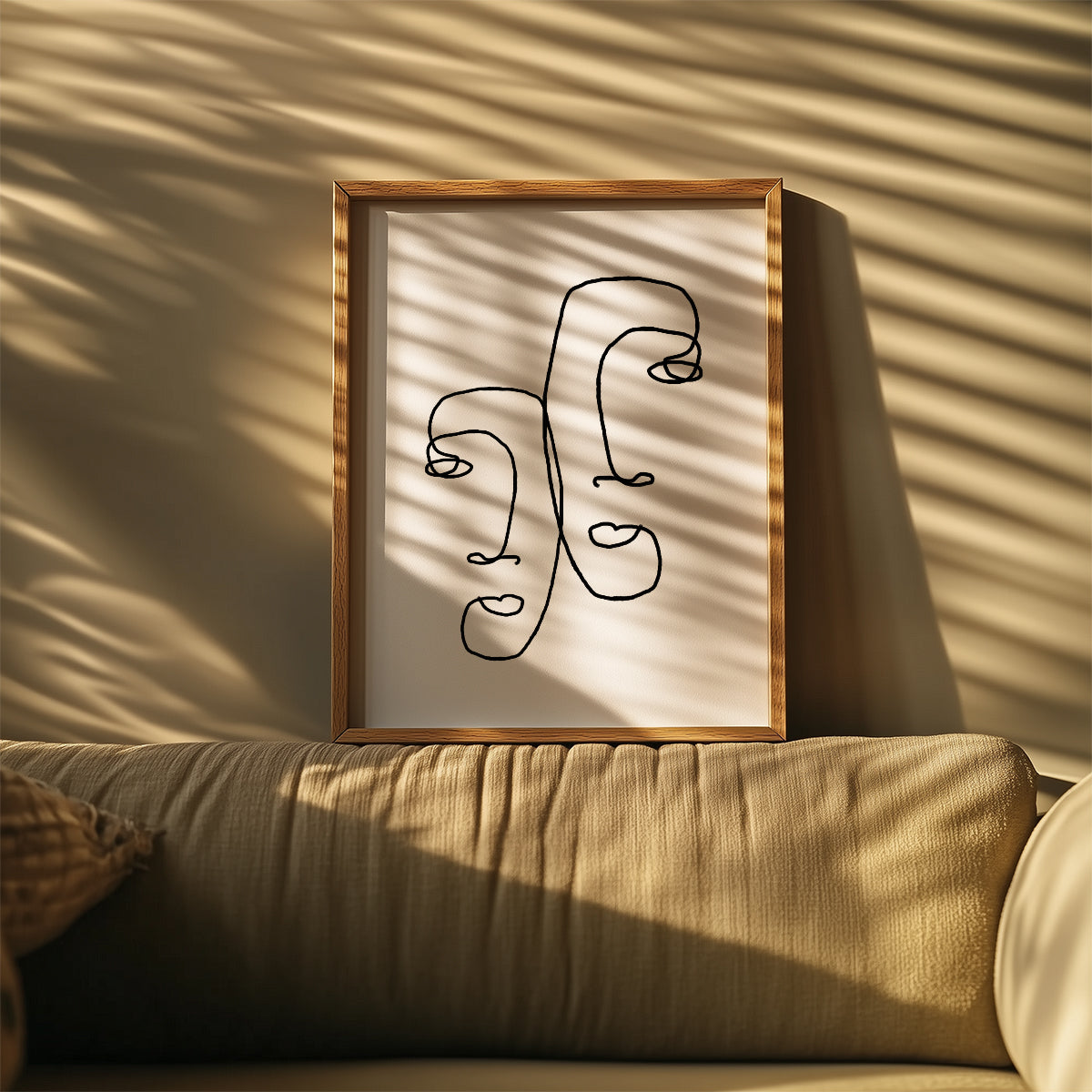 TAWミッドセンチュリーモダン アブストラクトTAW Mid Century Modern Abstract Art Poster No.068