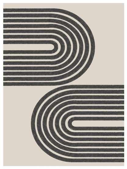 TAWミッドセンチュリーモダン アブストラクトTAW Mid Century Modern Abstract Art Poster No.070