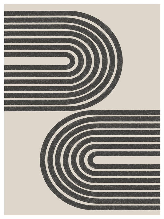 TAWミッドセンチュリーモダン アブストラクトTAW Mid Century Modern Abstract Art Poster No.070