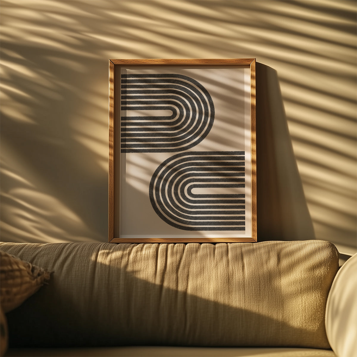 TAWミッドセンチュリーモダン アブストラクトTAW Mid Century Modern Abstract Art Poster No.070