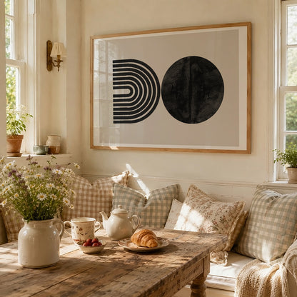 TAWミッドセンチュリーモダン アブストラクトTAW Mid Century Modern Abstract Art Poster No.071