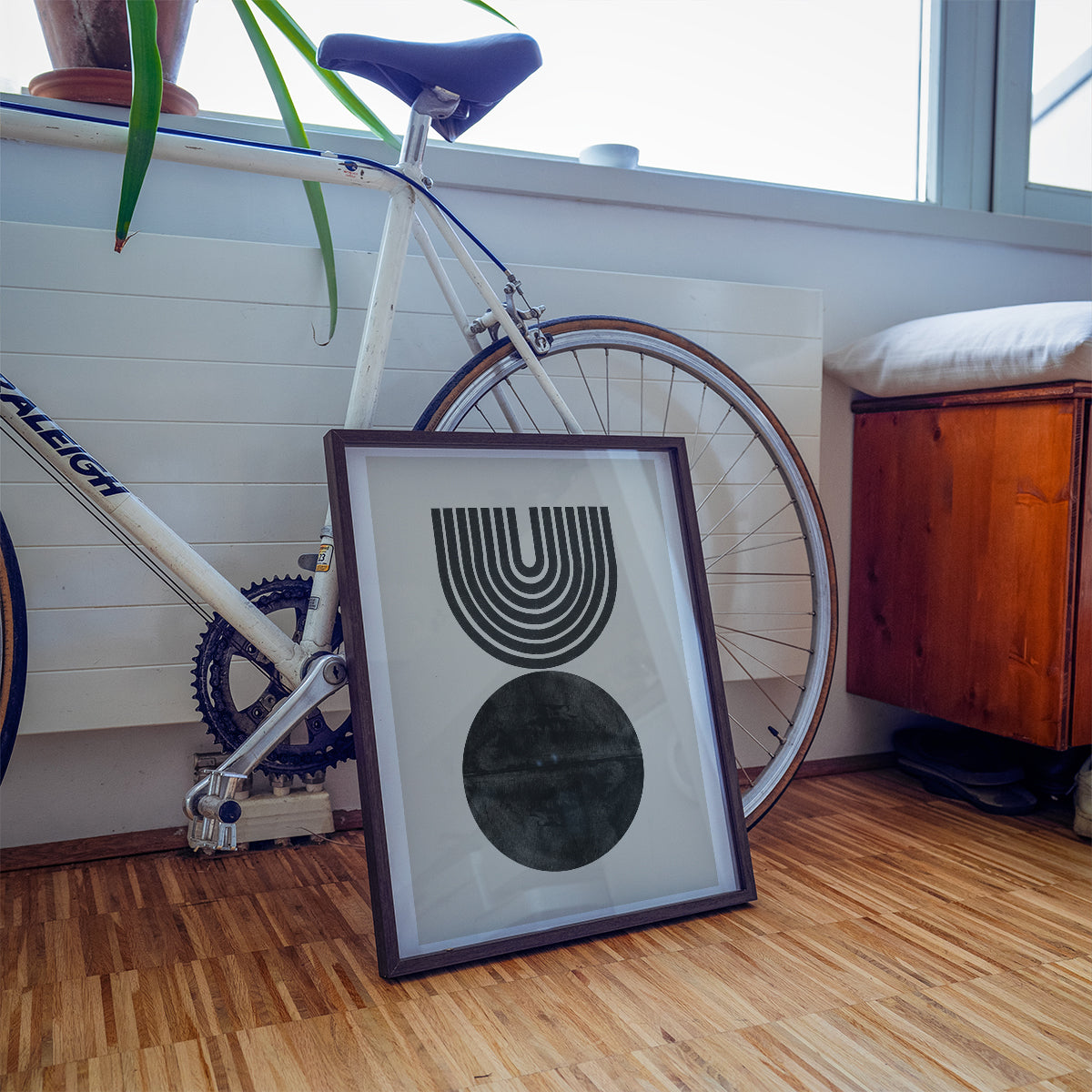 TAWミッドセンチュリーモダン アブストラクトTAW Mid Century Modern Abstract Art Poster No.071