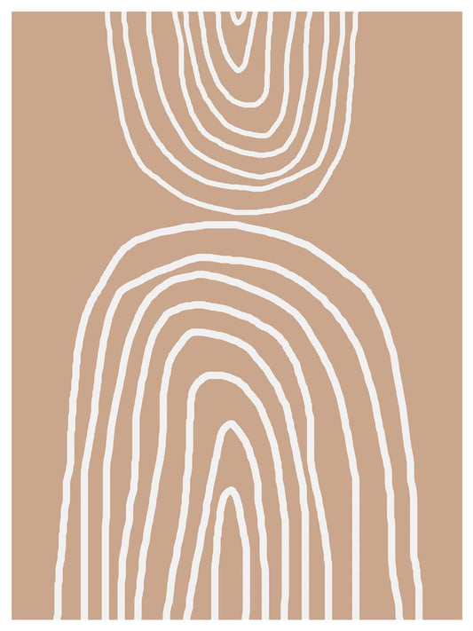 TAWミッドセンチュリーモダン アブストラクトTAW Mid Century Modern Abstract Art Poster No.072