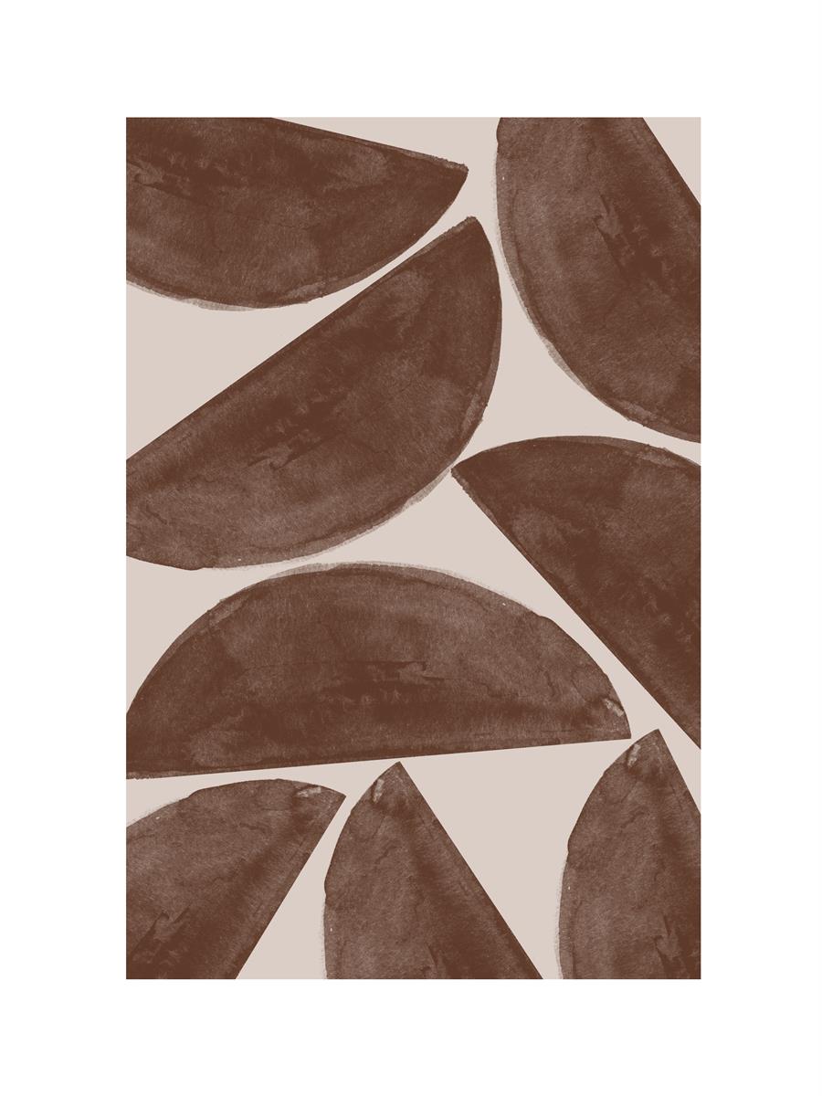 TAWミッドセンチュリーモダン アブストラクトTAW Mid Century Modern Abstract Art Poster No.073