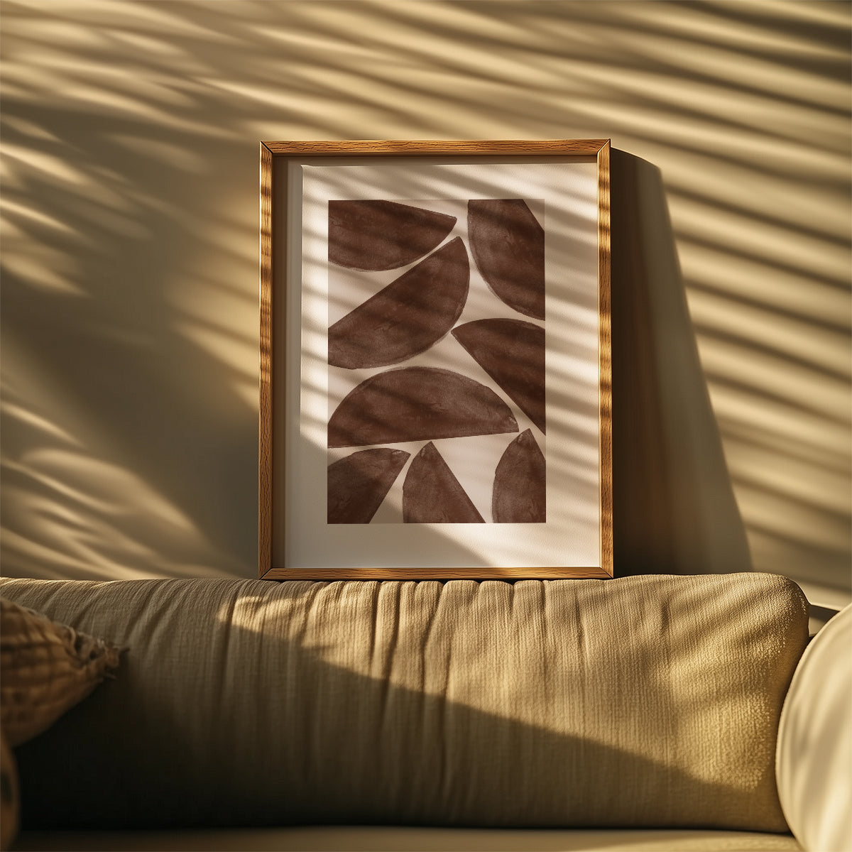 TAWミッドセンチュリーモダン アブストラクトTAW Mid Century Modern Abstract Art Poster No.073