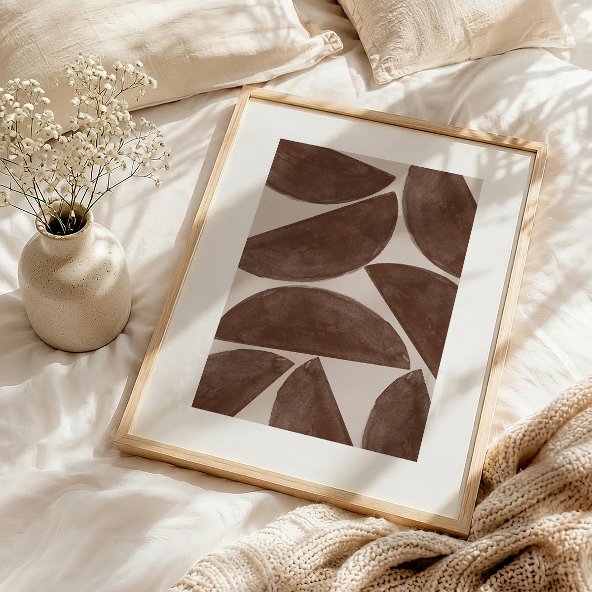 TAWミッドセンチュリーモダン アブストラクトTAW Mid Century Modern Abstract Art Poster No.073