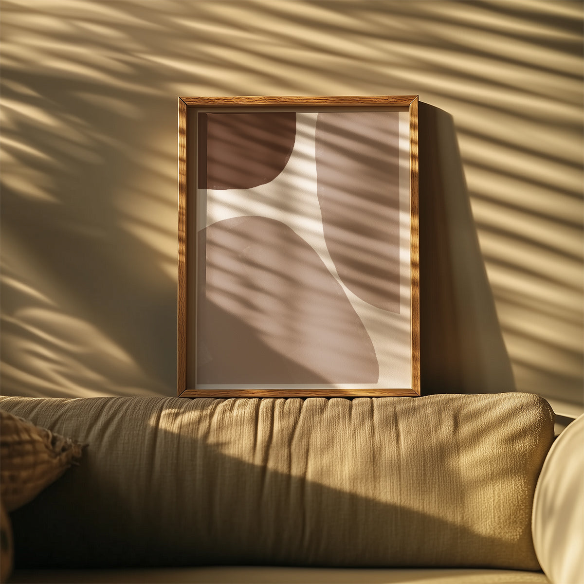 TAWミッドセンチュリーモダン アブストラクトTAW Mid Century Modern Abstract Art Poster No.074