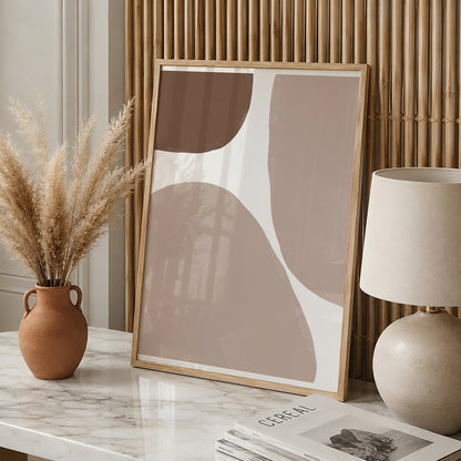 TAWミッドセンチュリーモダン アブストラクトTAW Mid Century Modern Abstract Art Poster No.074