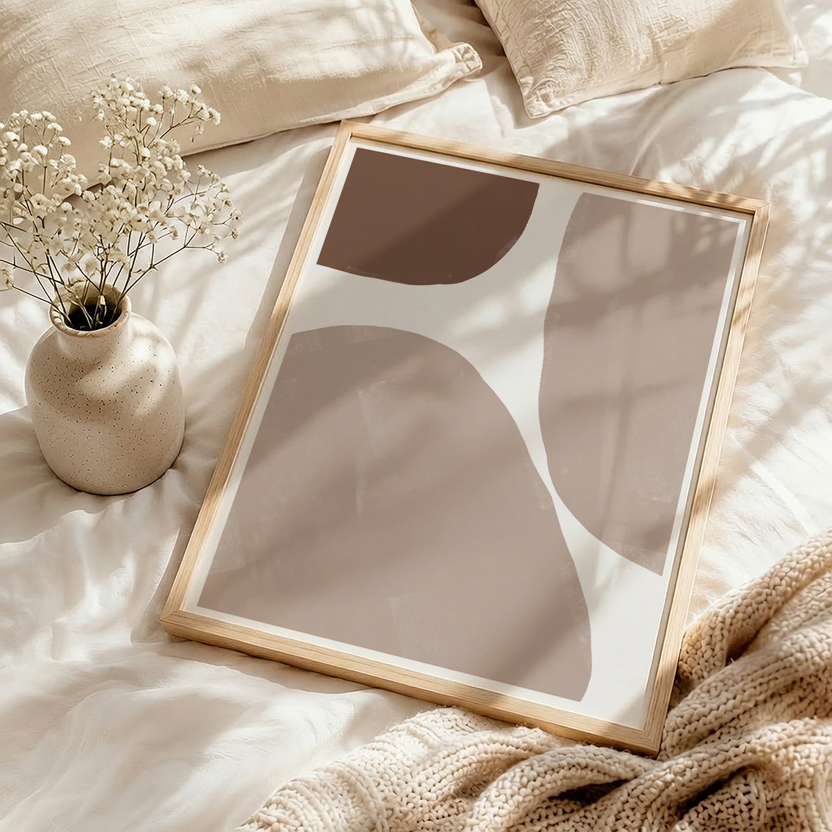 TAWミッドセンチュリーモダン アブストラクトTAW Mid Century Modern Abstract Art Poster No.074