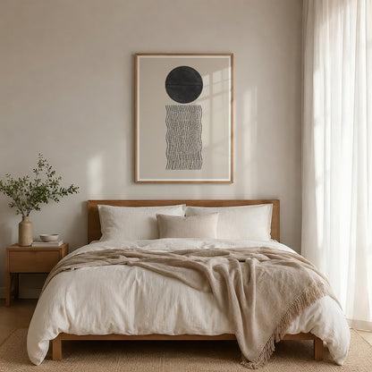 TAWミッドセンチュリーモダン アブストラクトTAW Mid Century Modern Abstract Art Poster No.079