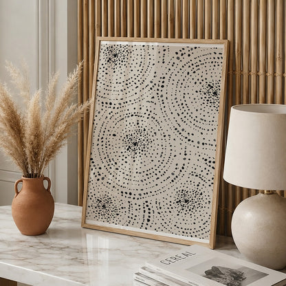 TAWミッドセンチュリーモダン アブストラクトTAW Mid Century Modern Abstract Art Poster No.083
