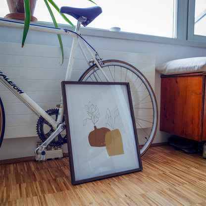 TAWミッドセンチュリーモダン アブストラクトTAW Mid Century Modern Abstract Art Poster No.084