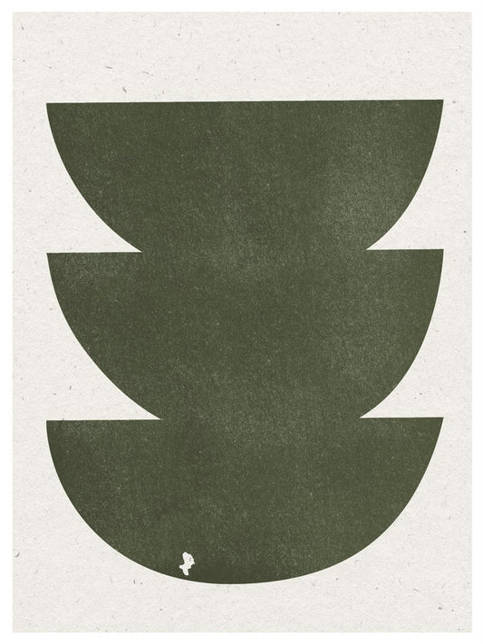 TAWミッドセンチュリーモダン アブストラクトTAW Mid Century Modern Abstract Art Poster No.090