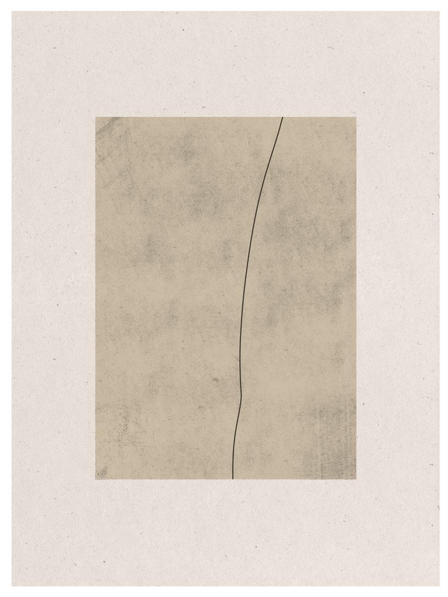 TAWミッドセンチュリーモダン アブストラクトTAW Mid Century Modern Abstract Art Poster No.091