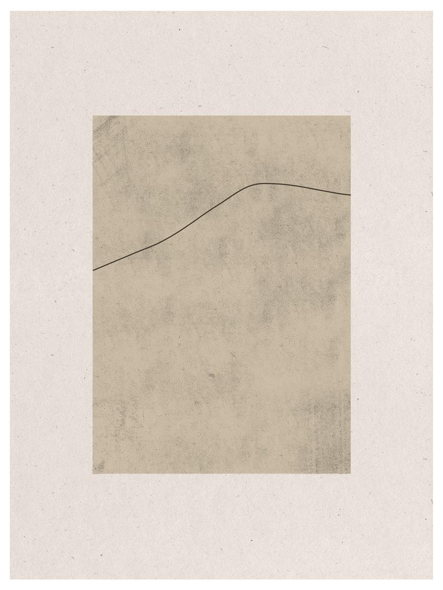 TAWミッドセンチュリーモダン アブストラクトTAW Mid Century Modern Abstract Art Poster No.092