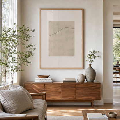 TAWミッドセンチュリーモダン アブストラクトTAW Mid Century Modern Abstract Art Poster No.092