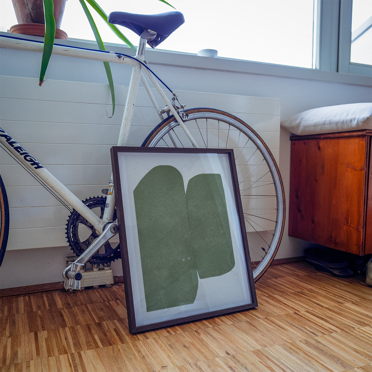 TAWミッドセンチュリーモダン アブストラクトTAW Mid Century Modern Abstract Art Poster No.093