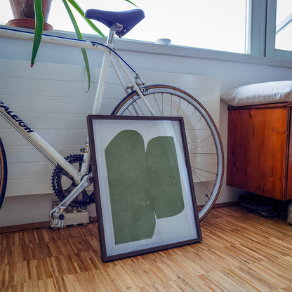 TAWミッドセンチュリーモダン アブストラクトTAW Mid Century Modern Abstract Art Poster No.093