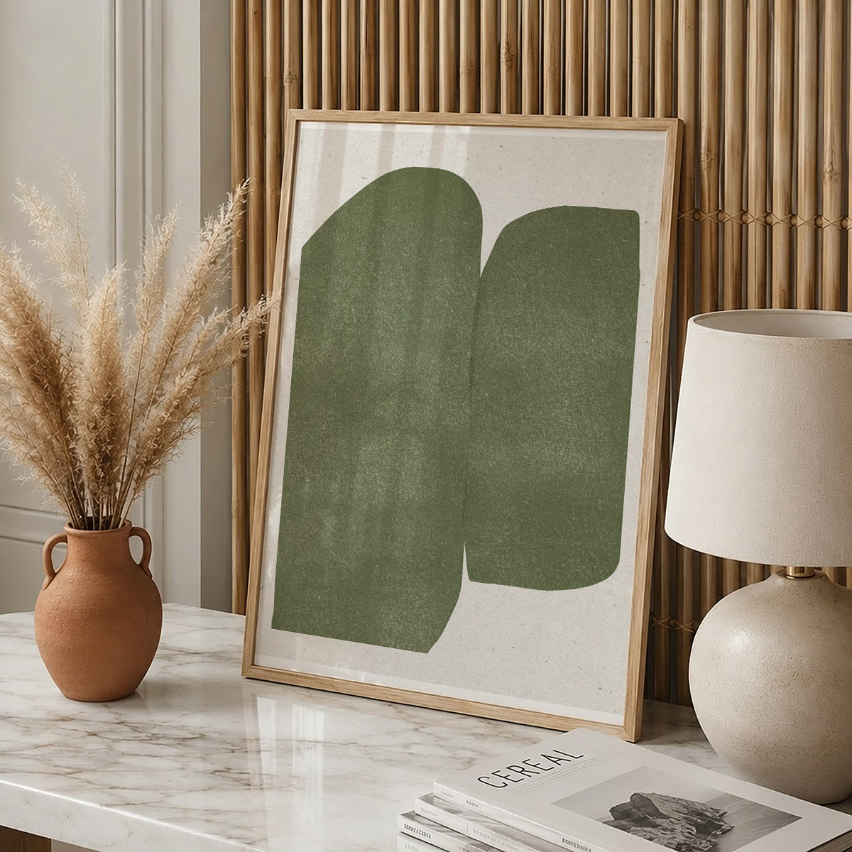 TAWミッドセンチュリーモダン アブストラクトTAW Mid Century Modern Abstract Art Poster No.093