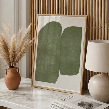 TAWミッドセンチュリーモダン アブストラクトTAW Mid Century Modern Abstract Art Poster No.093