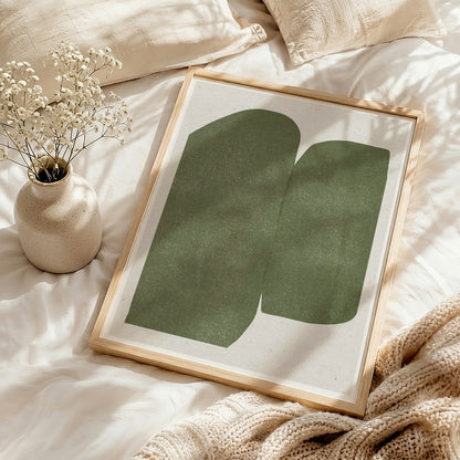 TAWミッドセンチュリーモダン アブストラクトTAW Mid Century Modern Abstract Art Poster No.093