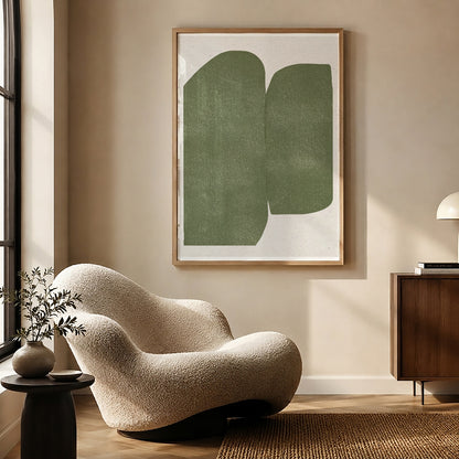 TAWミッドセンチュリーモダン アブストラクトTAW Mid Century Modern Abstract Art Poster No.093