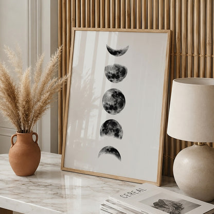 TAWミッドセンチュリーモダン アブストラクトTAW Mid Century Modern Abstract Art Poster No.095