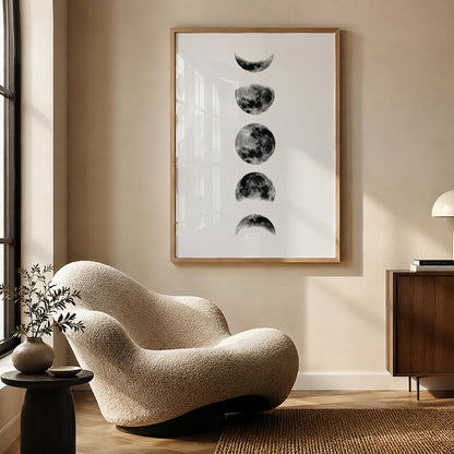 TAWミッドセンチュリーモダン アブストラクトTAW Mid Century Modern Abstract Art Poster No.095