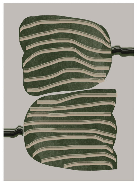 TAWミッドセンチュリーモダン アブストラクトTAW Mid Century Modern Abstract Art Poster No.097