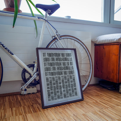 TAWミッドセンチュリーモダン アブストラクトTAW Mid Century Modern Abstract Art Poster No.098