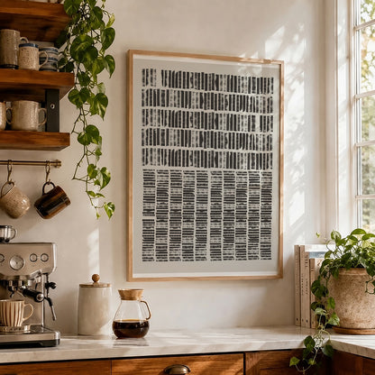 TAWミッドセンチュリーモダン アブストラクトTAW Mid Century Modern Abstract Art Poster No.098
